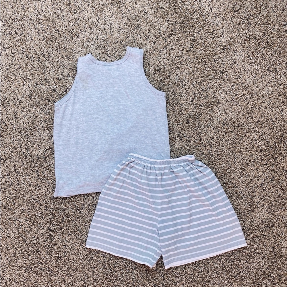 Nap Gray Racoon Design Pajama Set - 4T - Picture 2 of 9